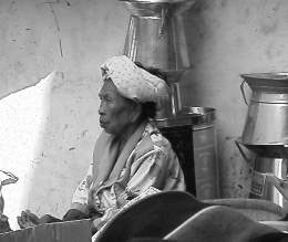 Market vendor in Ubud