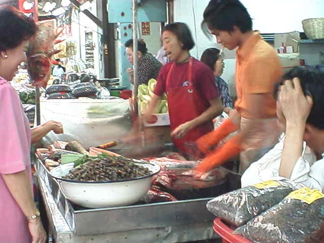 Chinatown fish market