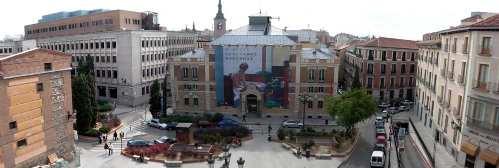 view from balcony