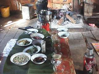 Hill tribe kitchen/ our classroom