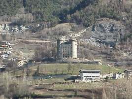 A castle in Aosta