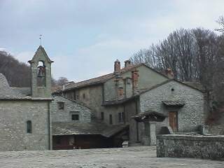 The monastary at La Verna
