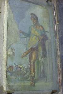 The big guy, Priapus weighting his phallus