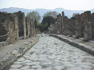 Road in Pompeii