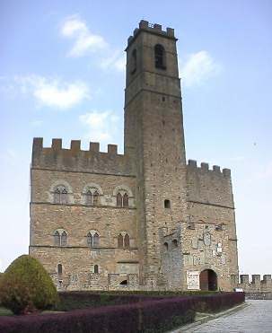 The castle in Poppi