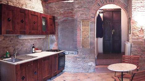 The kitchen in Poppi