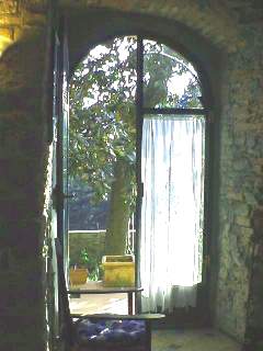 A window in the wall of the old town