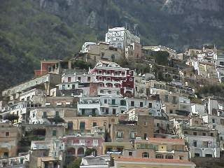 Our hotel in Positano