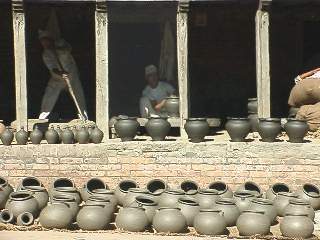 Potter's Square in Bhaktahpur