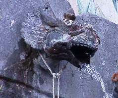 Dragon's head spout at Muktinath Hindu temple