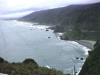 coastline of NZ