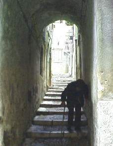 An alley in Cefalu