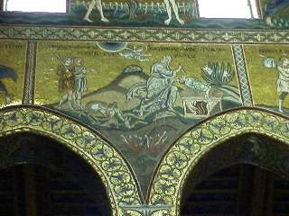 Details of mosaic in Monreale