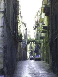 An alleyway in La Kalsa, Palermo