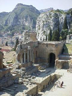 The Greek Theater in Taormina