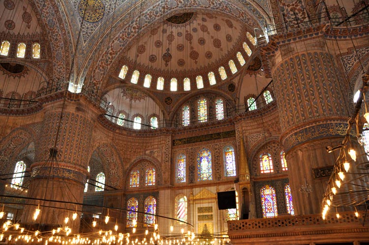 bluemosqueDome3 Blue Mosque