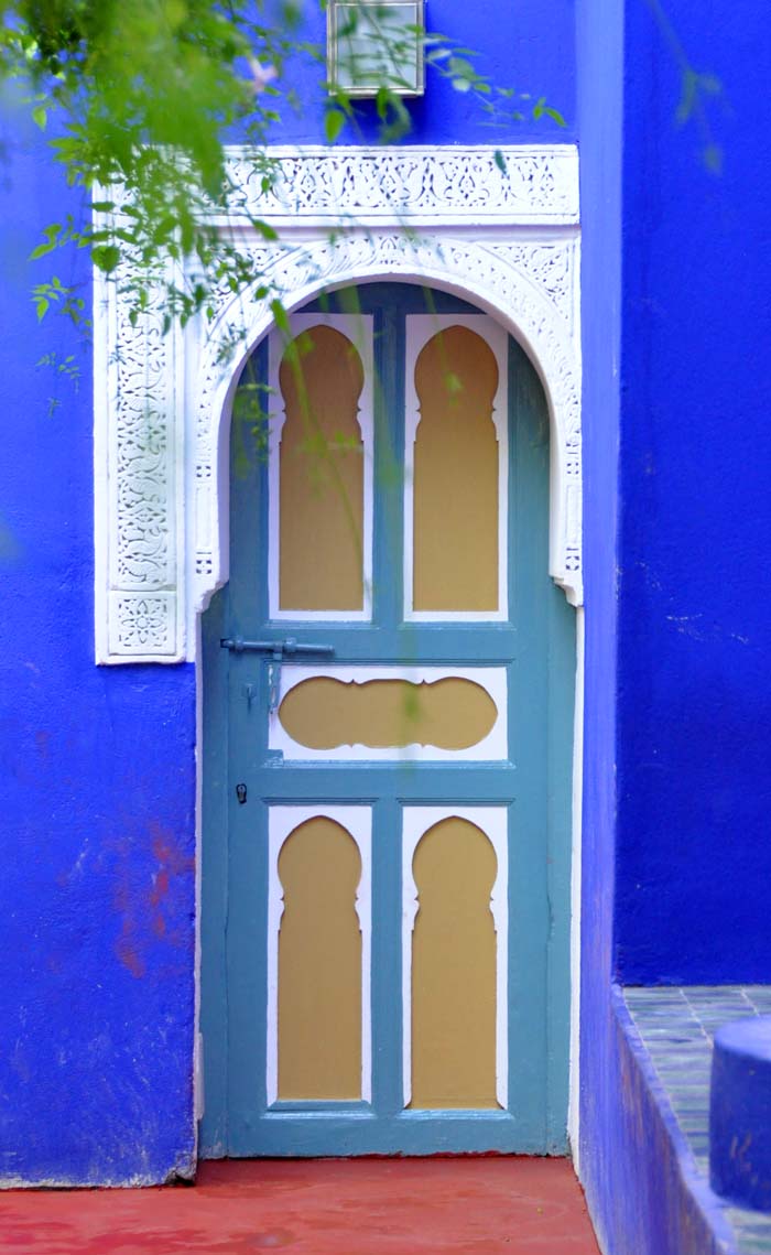Post image for Color Me Blue, Majorelle Blue, in Marrakech
