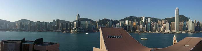 View from the Hong Kong YMCA