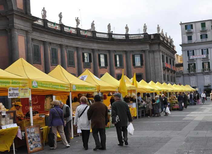 Naples Porta Nolana Fish Market and Piazza Dante Farmer's Market ...
