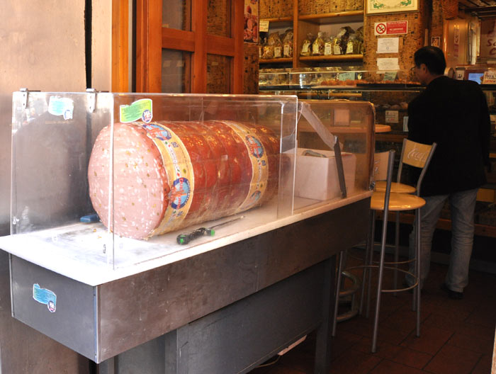 Food in Rome; Restaurants,the Campo di Fiori Market, and a Giant