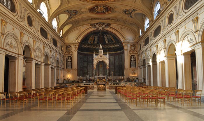 Basilica Di Santa Cecilia Roma Santa Cecilia in Rome; A Surprise Under the Church - wired2theworld