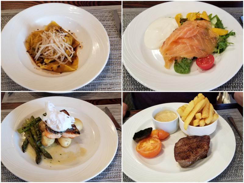 Dinner in the Marine Hotel
