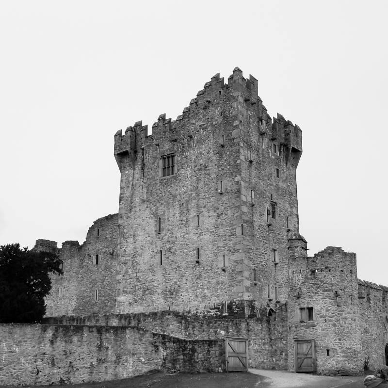 Ross Castle in Killarney Ireland