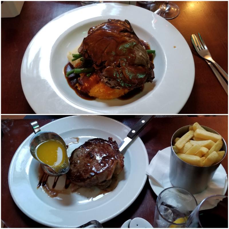 Dinner at Gus o'Connor's