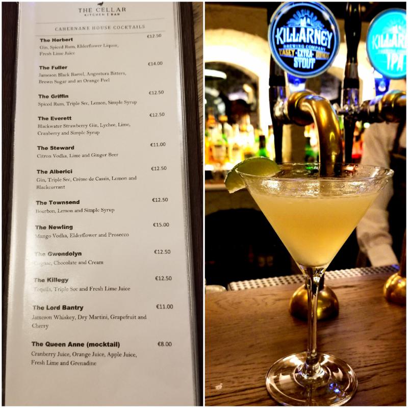 The Herbert Cocktail at Cahernane House