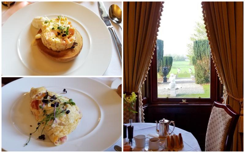 Breakfast with a view at Cahernane House