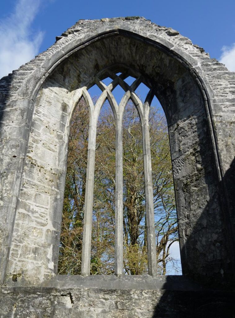Muckross Abbey in Killarney Ireland