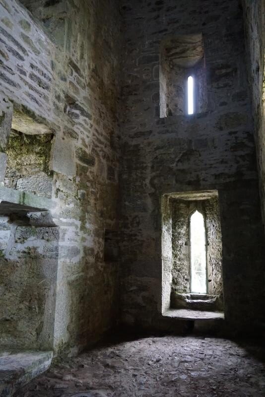 Inside Muckross Abbey