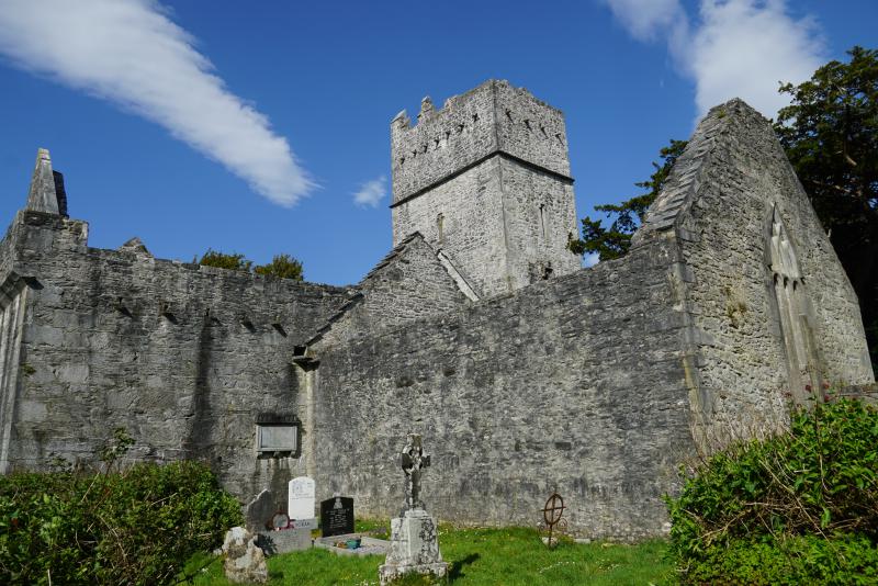 Muckross Abbey in Killarney Ireland