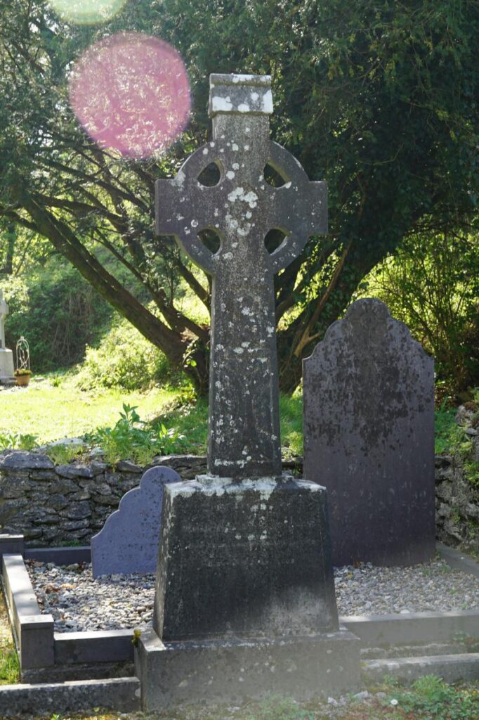 The graveyard outside of Muckross Abbey