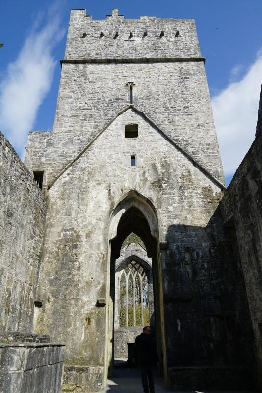 Inside Muckross Abbey