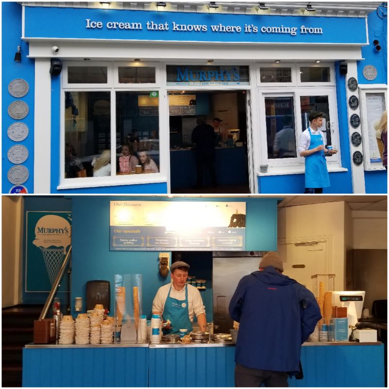 Murphy's Ice Cream in Killarney Ireland