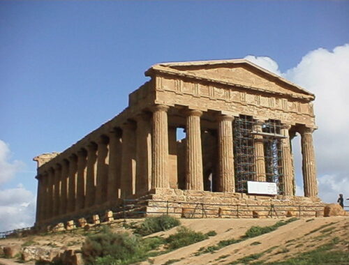 Greek Temples in Agrigento Sicily