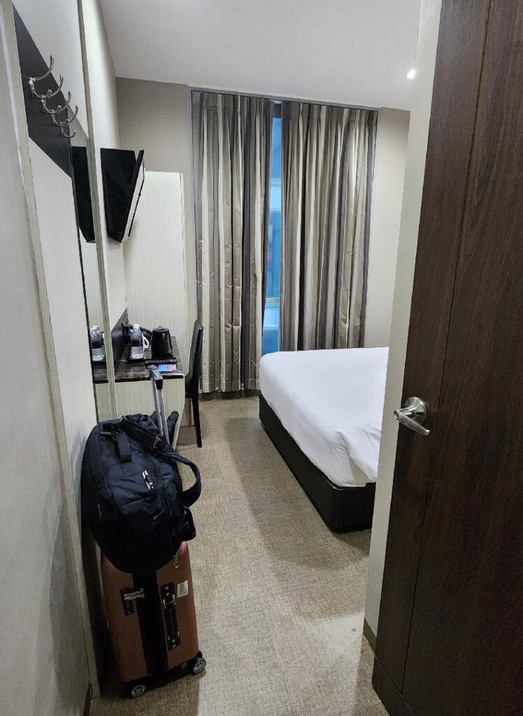 Hotel V Bencoolen room entrance