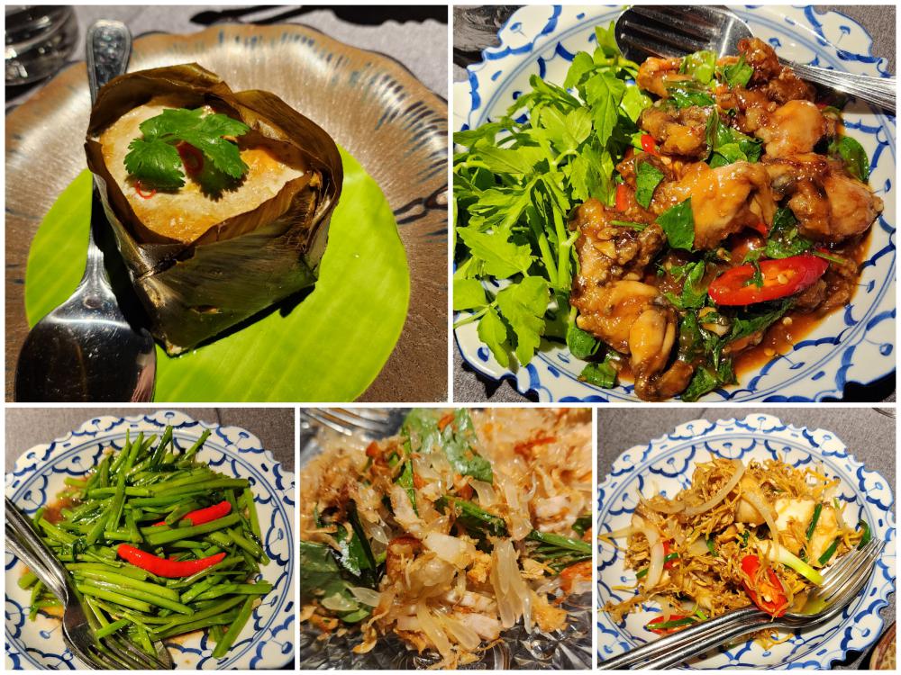 Food at Kravanh Restaurant in Phnom Penh