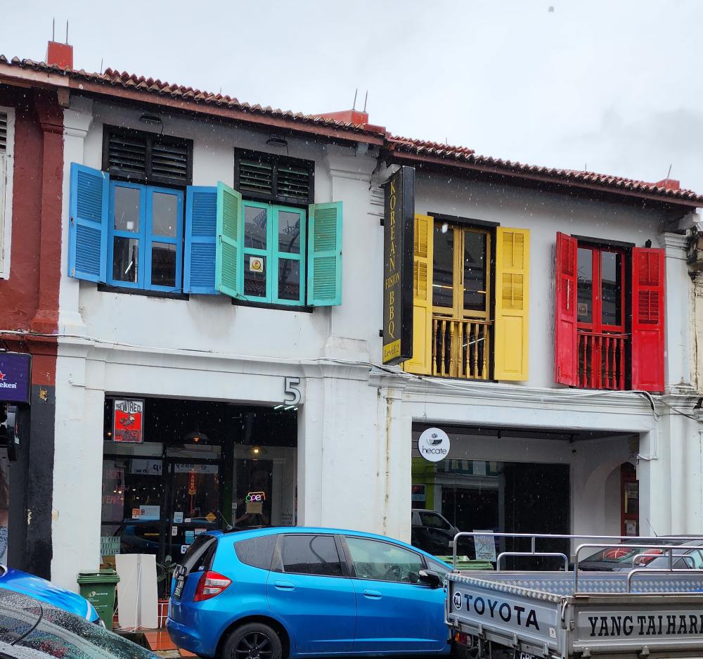 Little India Singapore in the Rain