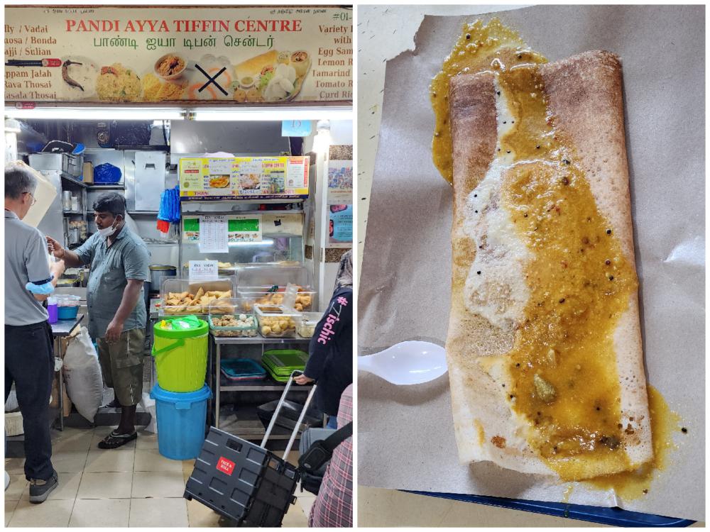 Tekka Market hawker centre in Little India