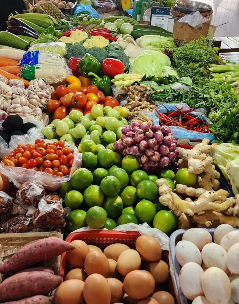 Produce in the Old Market Siem Reap